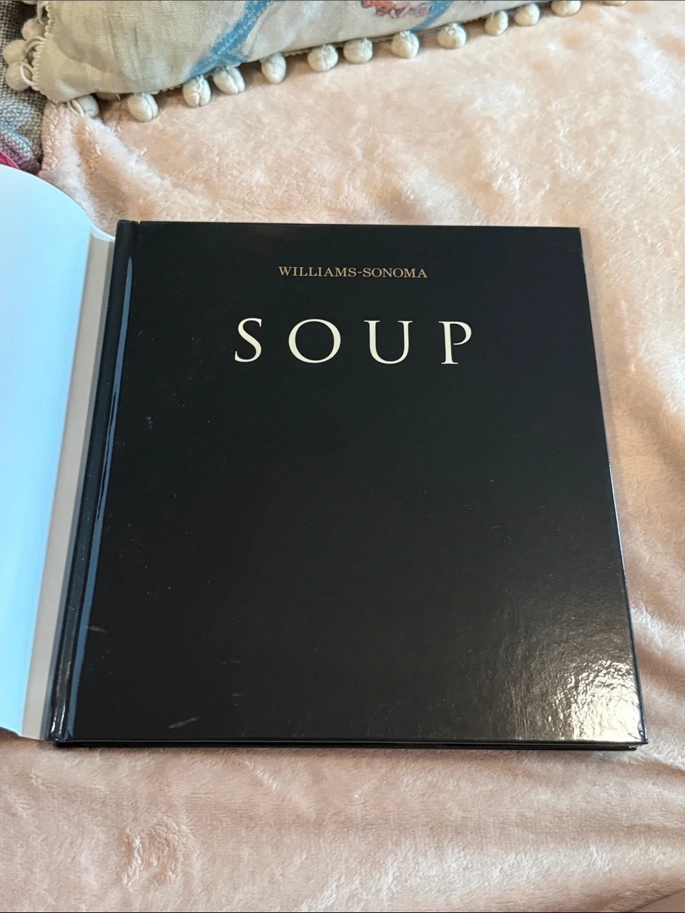 Williams-Sonoma Soup Cookbook Hardcover- NEW